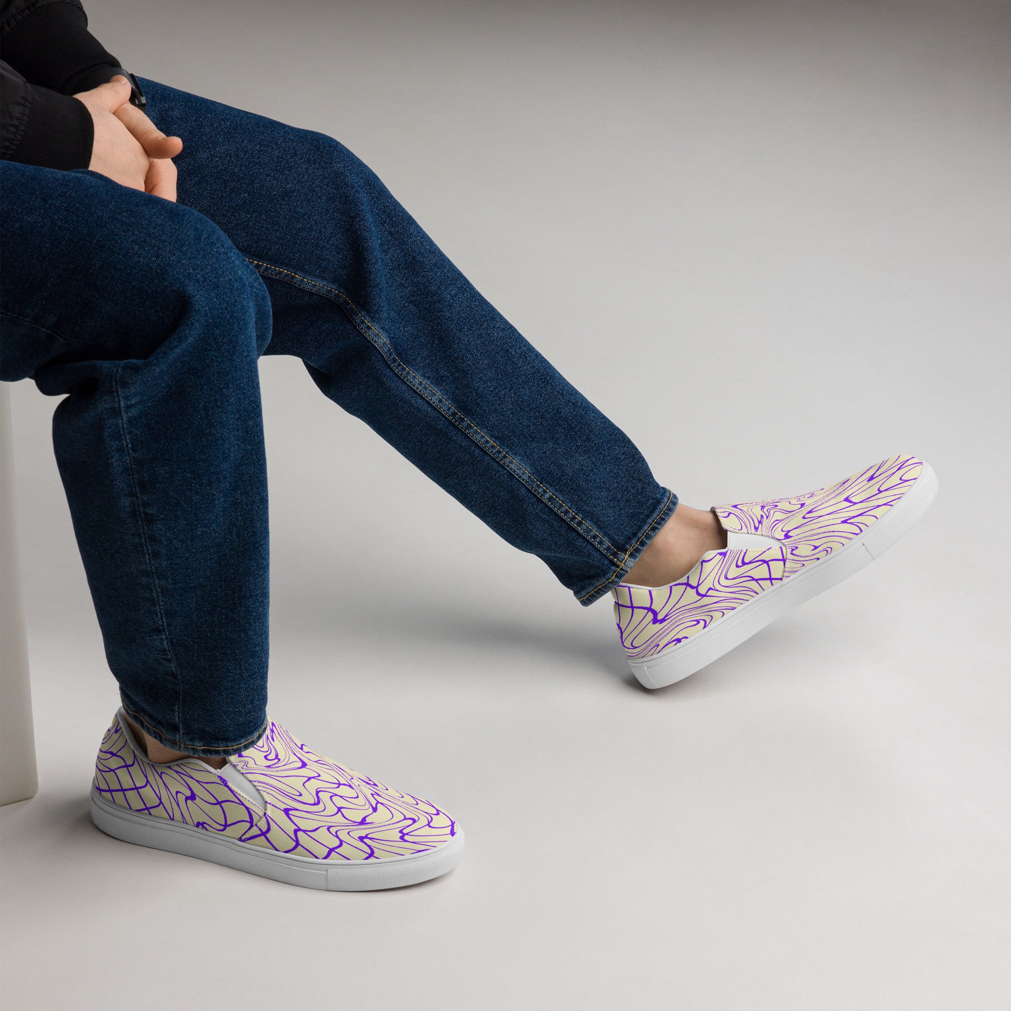 Slip-on canvas shoes -Author's Creativity Funding Product